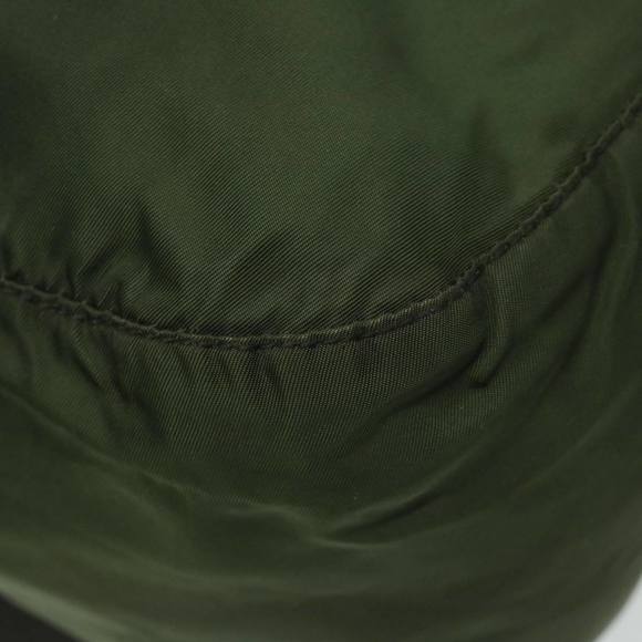 PRADA Shoulder Bag Nylon Khaki Auth 62076 - Picture 9 of 16